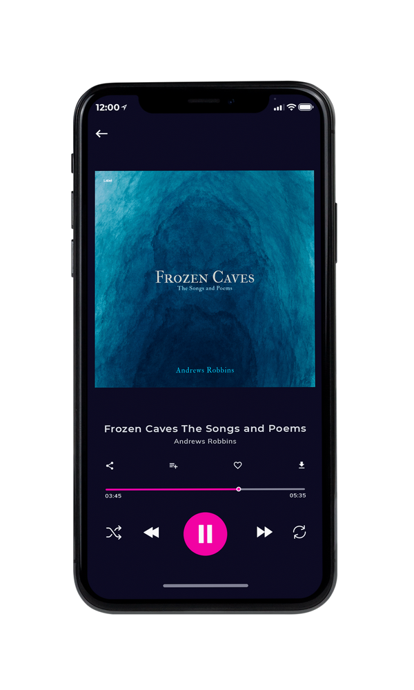 Tablet view of Premade Pop Album Cover - Teal Blue #6327 | AlbumArtZone*