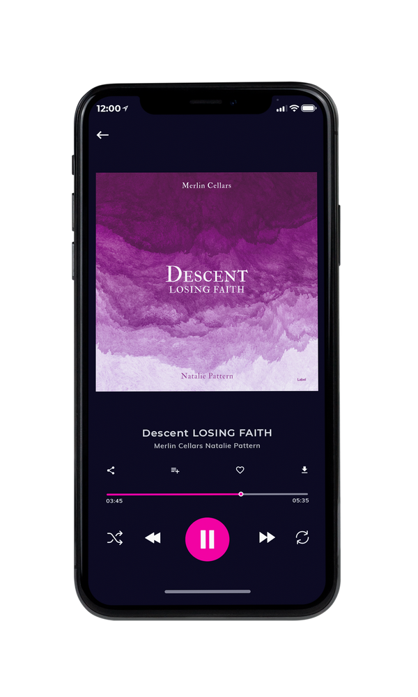 Tablet view of Premade Pop Album Cover - Plum #6332 | AlbumArtZone*