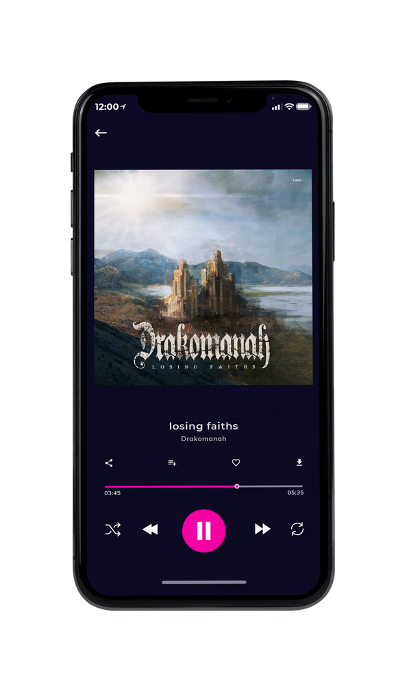 Tablet view of Premade Heavy Metal & Gothic Metal Album Cover - Powder Ash #6376 | AlbumArtZone*