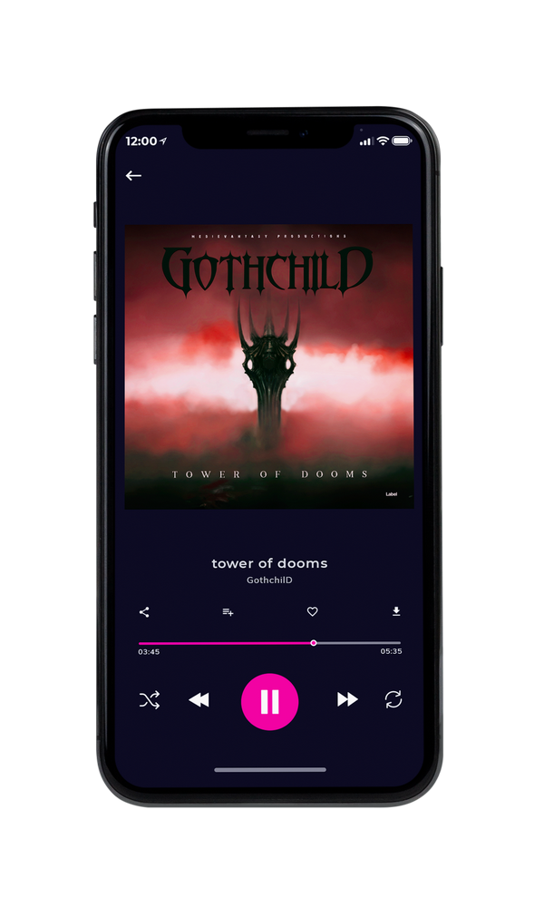 Tablet view of Premade Heavy Metal & Gothic Metal Album Cover - Bistre #6381 | AlbumArtZone*