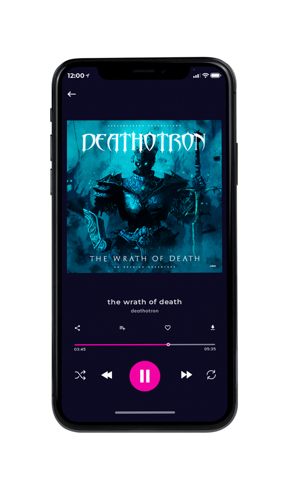 Tablet view of Premade Heavy Metal & Gothic Metal Album Cover - Blue Whale #6387 | AlbumArtZone*