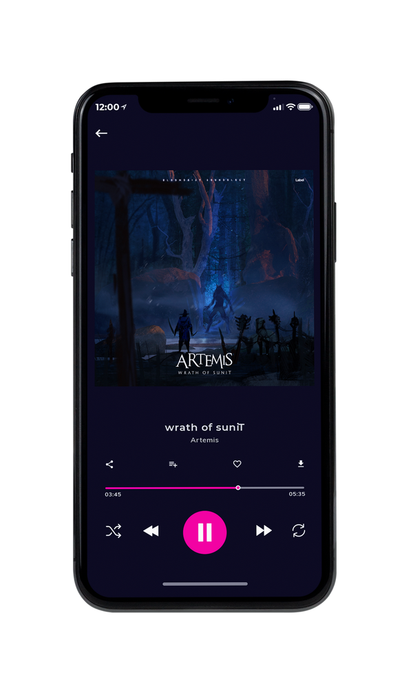 Tablet view of Premade Heavy Metal & Gothic Metal Album Cover - Mirage #6394 | AlbumArtZone*