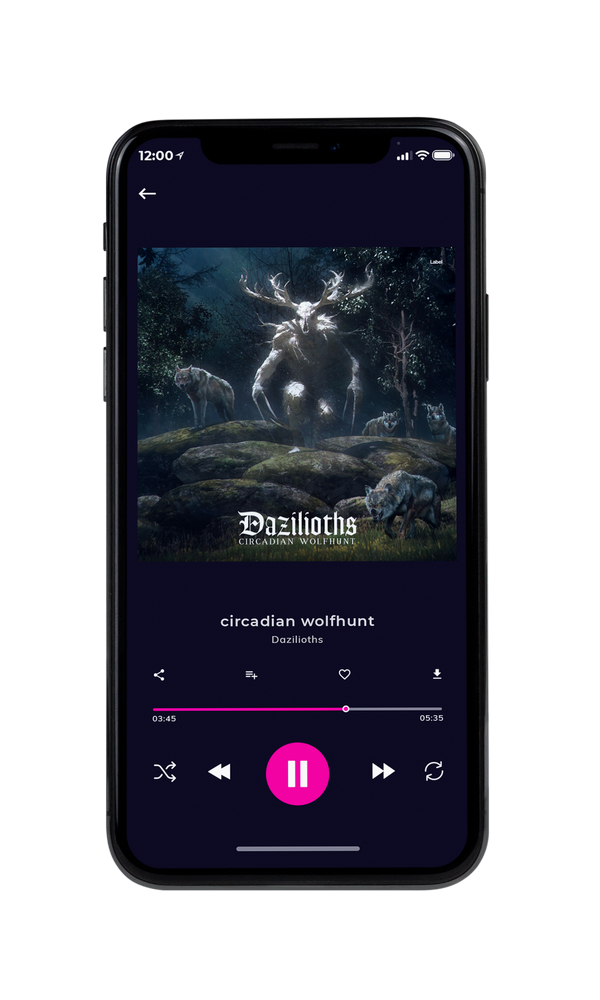 Tablet view of Premade Heavy Metal & Gothic Metal Album Cover - Shark #6397 | AlbumArtZone*