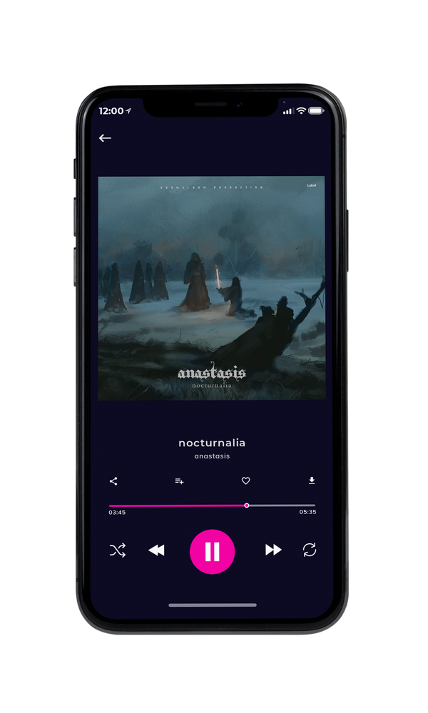 Tablet view of Premade Heavy Metal & Gothic Metal Album Cover - River Bed #6406 | AlbumArtZone*