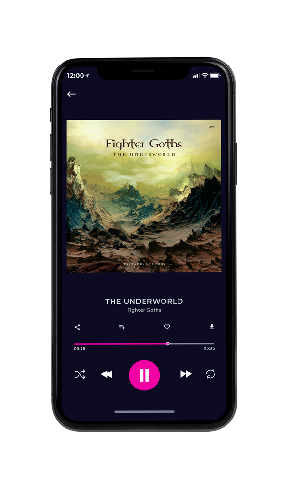 Tablet view of Premade Heavy Metal & Gothic Metal Album Cover - Pine Glade #6440 | AlbumArtZone*