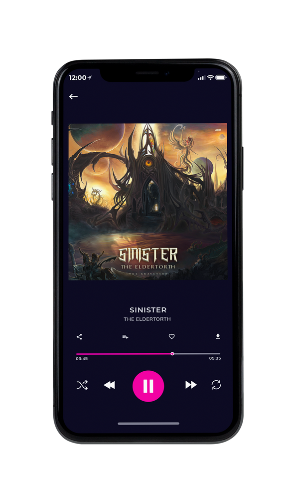 Tablet view of Premade Heavy Metal & Gothic Metal Album Cover - Dune #6445 | AlbumArtZone*