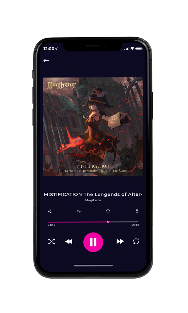 Tablet view of Premade Electronica & Ambient Album Cover - Dune #6498 | AlbumArtZone*