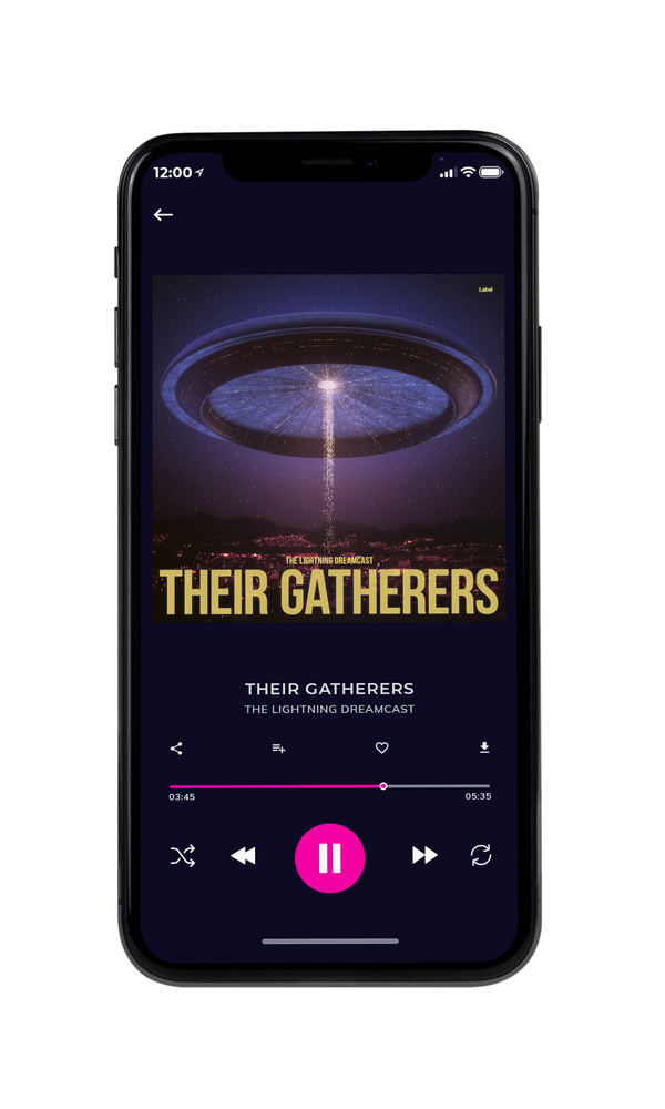 Tablet view of Premade Electronica & Ambient Album Cover - Blackcurrant #6526 | AlbumArtZone*