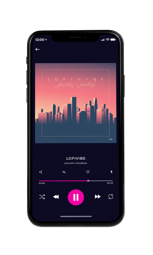 Tablet view of Premade Dance & House Album Cover - New York Pink #6550 | AlbumArtZone*