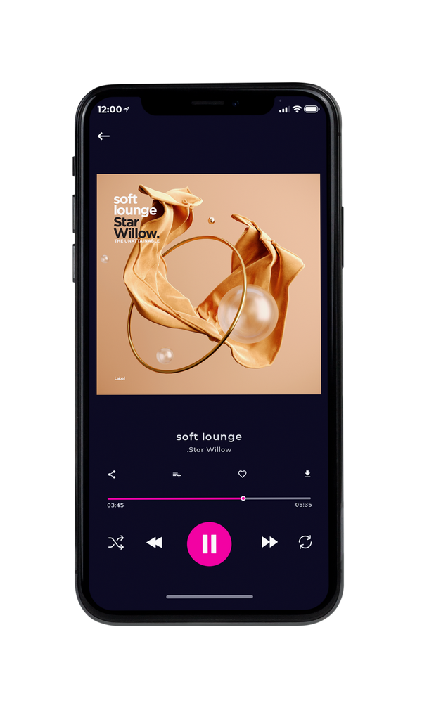 Tablet view of Premade Electronica & Ambient Album Cover - Calico #6602 | AlbumArtZone*
