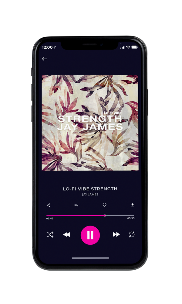 Tablet view of Premade Country & Acoustic Album Cover - Soft Amber #6633 | AlbumArtZone*