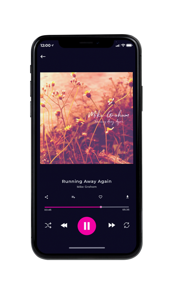 Tablet view of Premade Country & Acoustic Album Cover - Matrix #6646 | AlbumArtZone*