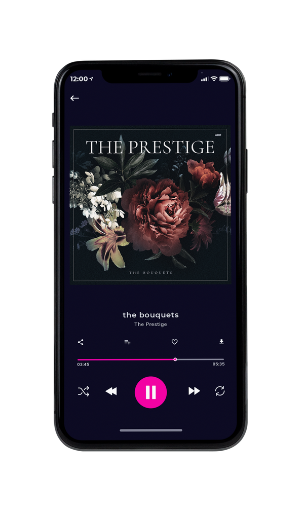 Tablet view of Premade Pop Album Cover - Thunder #6672 | AlbumArtZone*