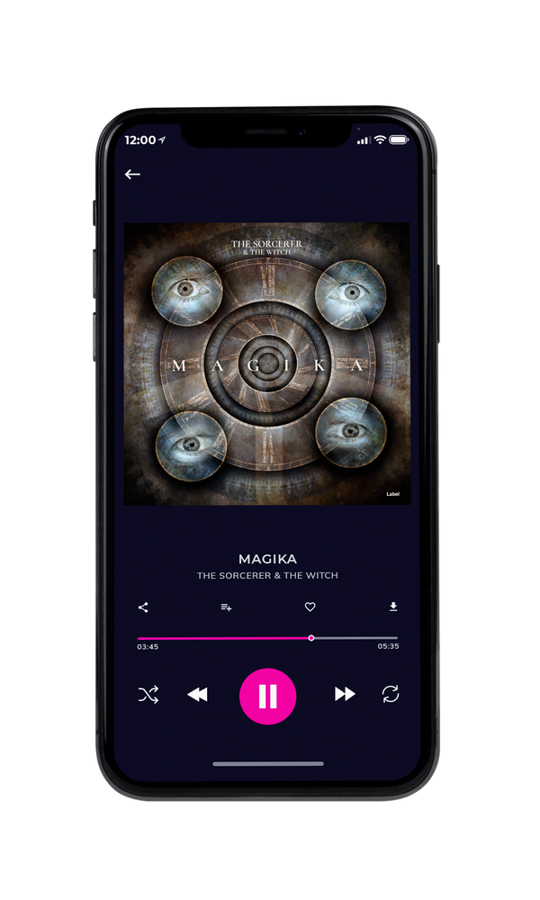 Tablet view of Premade Heavy Metal & Gothic Metal Album Cover - Merlin #6684 | AlbumArtZone*