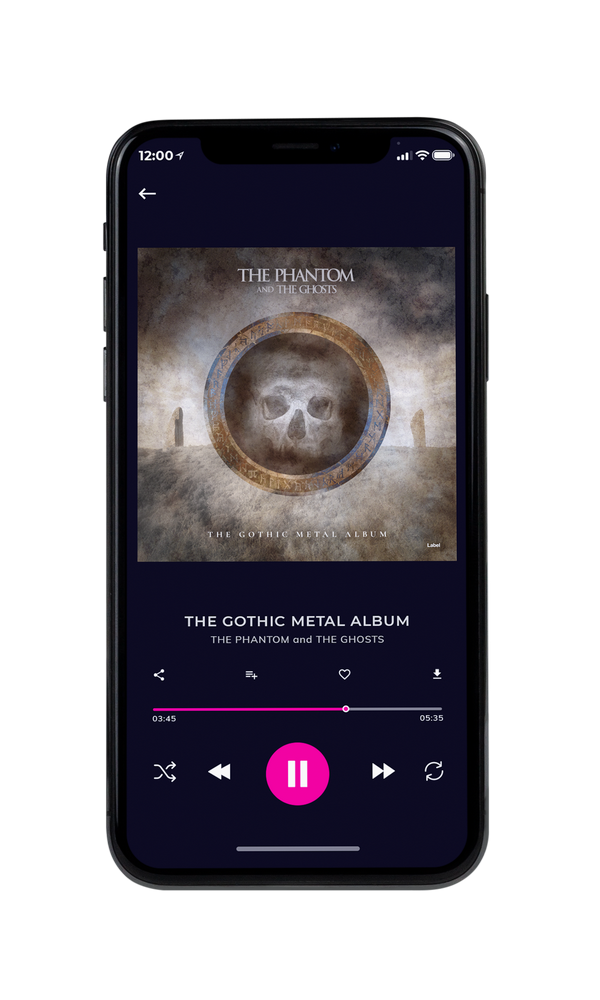 Tablet view of Premade Heavy Metal & Gothic Metal Album Cover - Sandstone #6687 | AlbumArtZone*
