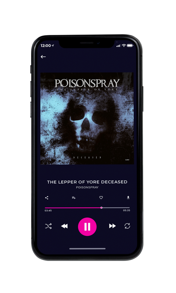 Tablet view of Premade Heavy Metal & Gothic Metal Album Cover - Nepal #6697 | AlbumArtZone*