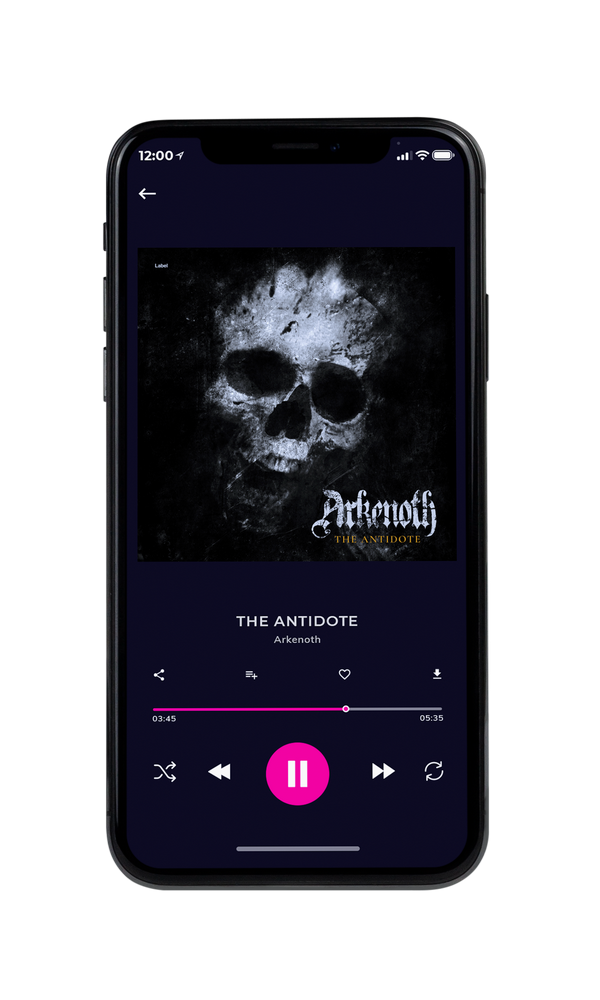 Tablet view of Premade Heavy Metal & Gothic Metal Album Cover - Woodsmoke #6701 | AlbumArtZone*