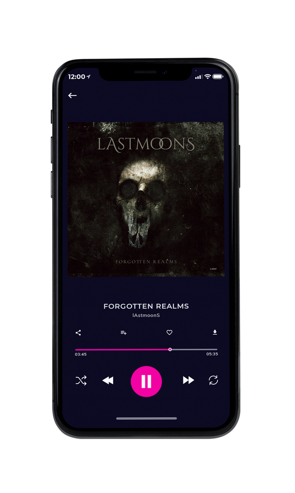Tablet view of Premade Heavy Metal & Gothic Metal Album Cover - Night Rider #6708 | AlbumArtZone*