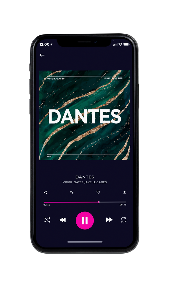 Tablet view of Premade Dance & House Album Cover - Bottle Green #6725 | AlbumArtZone*