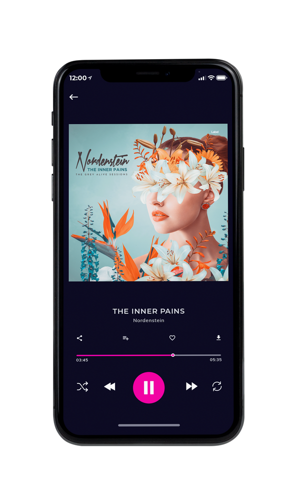 Tablet view of Premade Pop Album Cover - Powder Ash #6729 | AlbumArtZone*