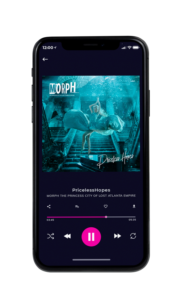 Tablet view of Premade Pop Album Cover - Surfie Green #6741 | AlbumArtZone*