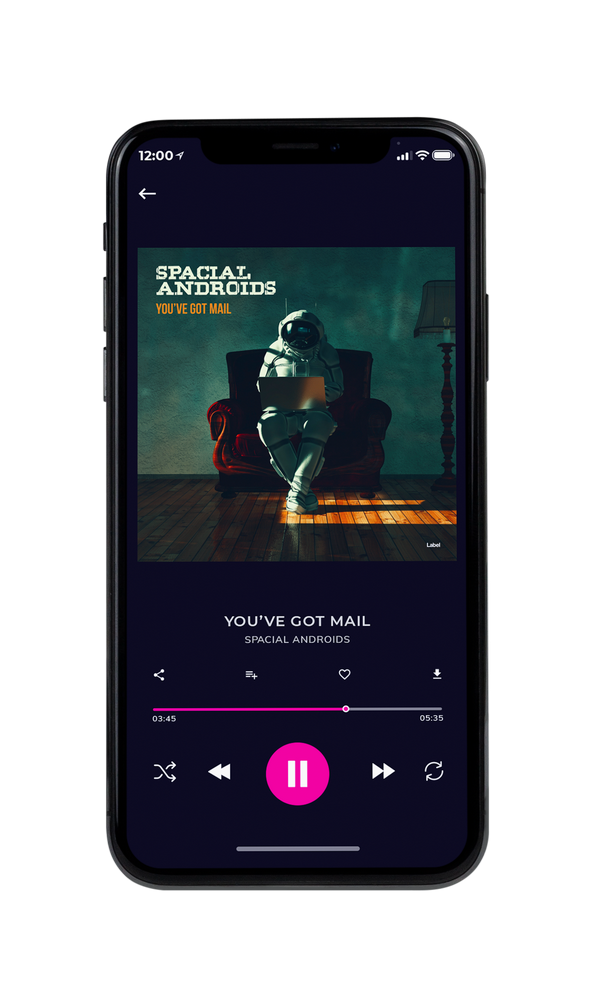 Tablet view of Premade Pop Album Cover - Outer Space #6742 | AlbumArtZone*