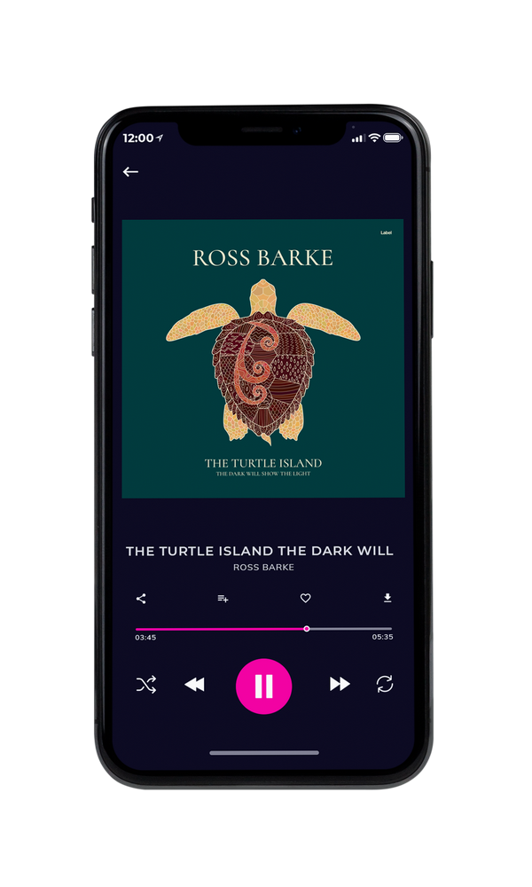 Tablet view of Premade Indie & Folk Music Album Cover - Tiber #6749 | AlbumArtZone*