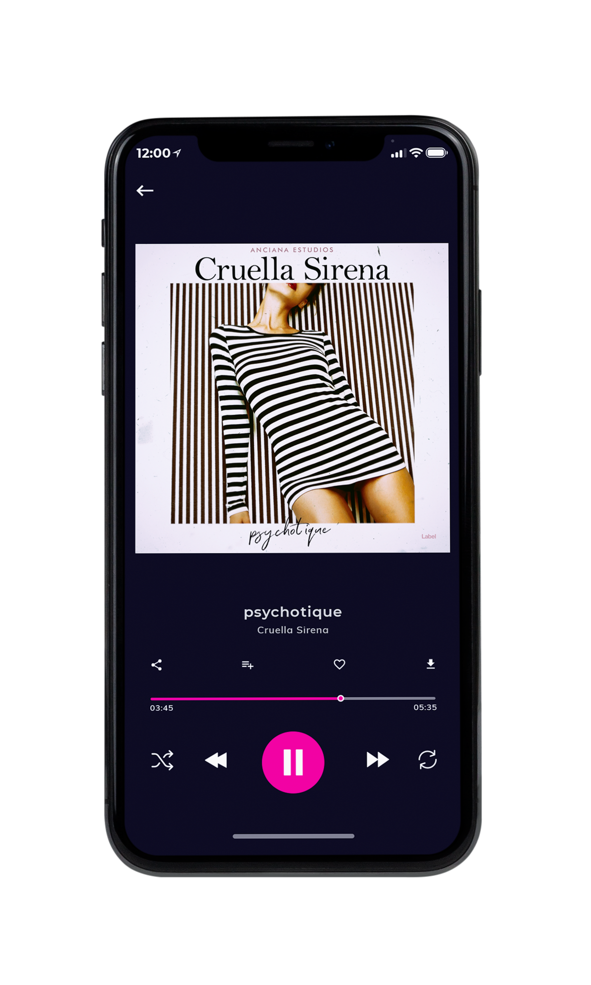 Tablet view of Premade Pop Album Cover - Lola #6827 | AlbumArtZone*