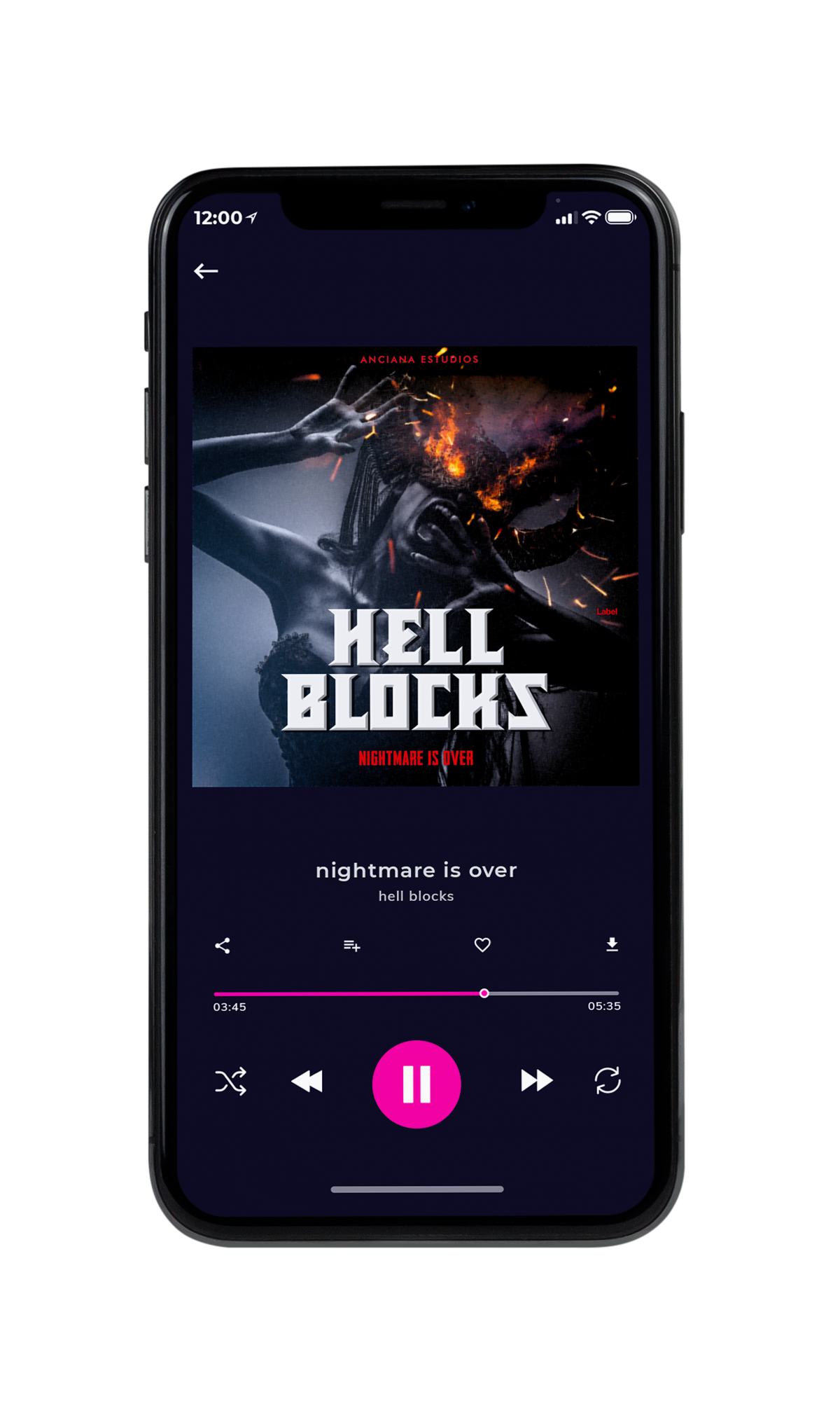 Tablet view of Premade Heavy Metal & Gothic Metal Album Cover - Woodsmoke #6836 | AlbumArtZone*