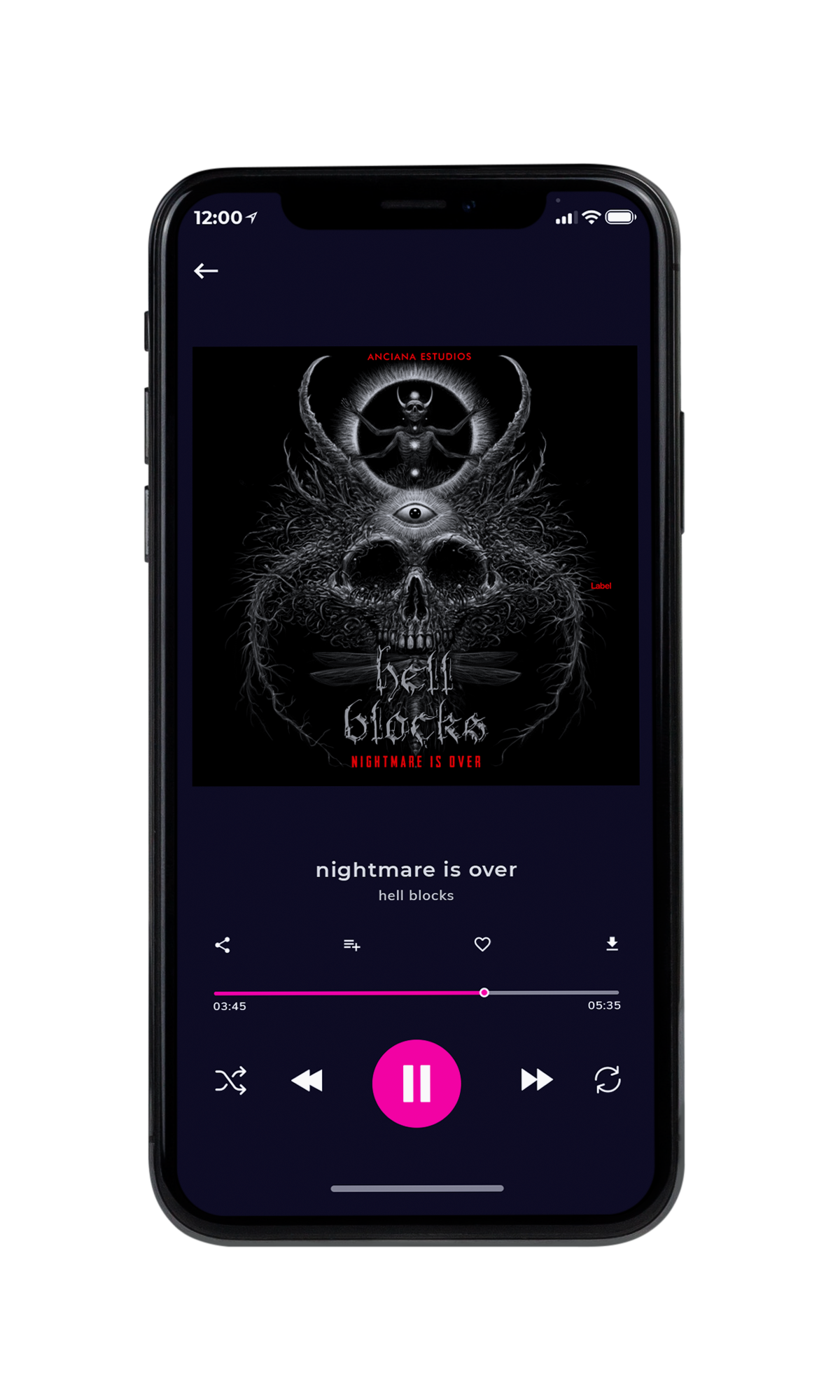 Tablet view of Premade Heavy Metal & Gothic Metal Album Cover - Cod Gray #6837 | AlbumArtZone*