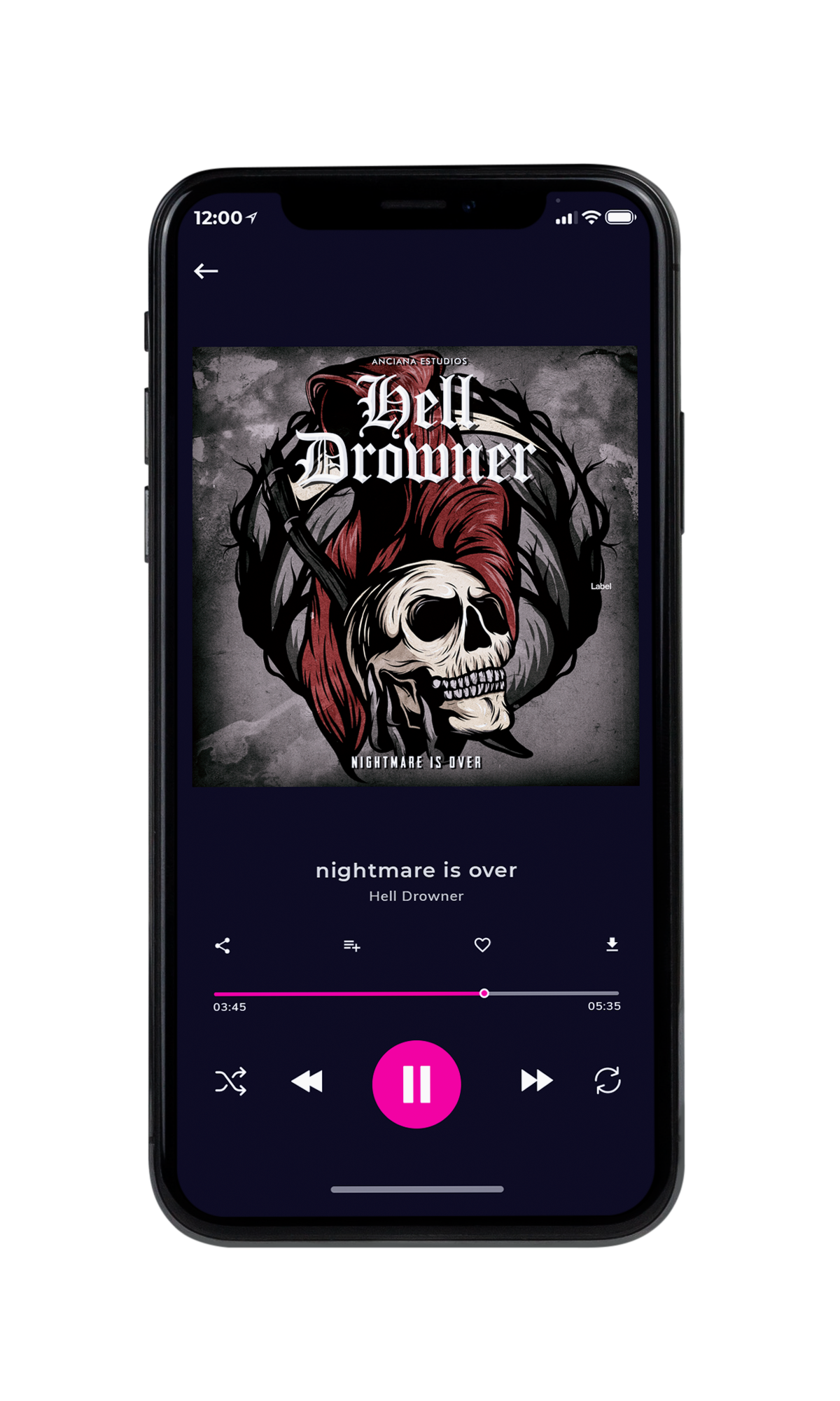 Tablet view of Premade Heavy Metal & Gothic Metal Album Cover - Dune #6839 | AlbumArtZone*