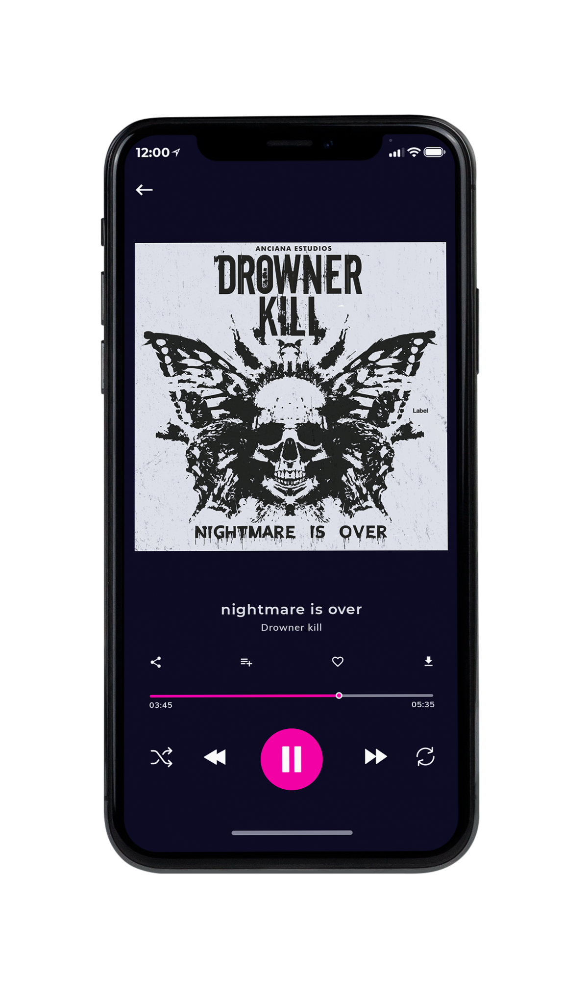 Tablet view of Premade Heavy Metal & Gothic Metal Album Cover - Alto #6840 | AlbumArtZone*