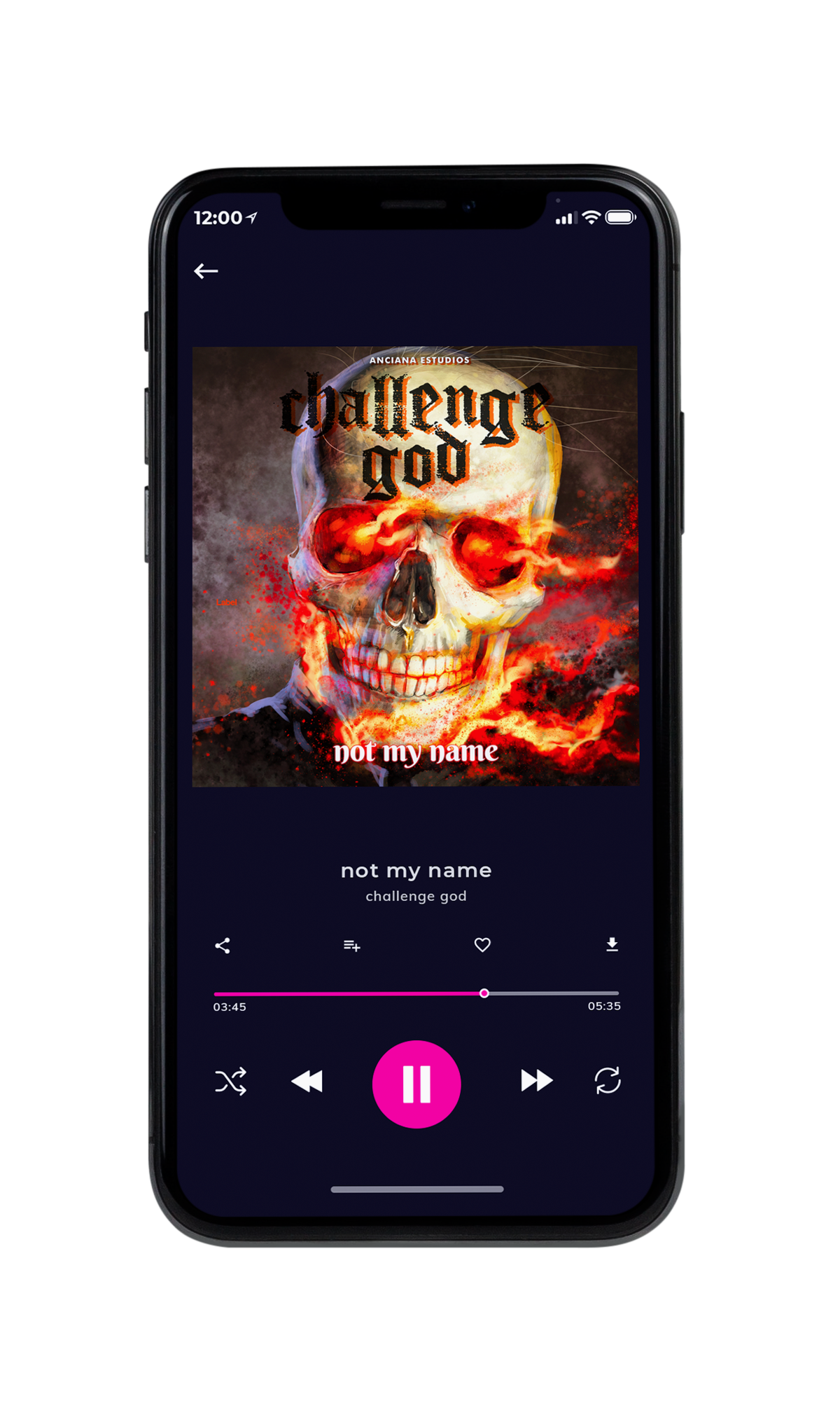 Tablet view of Premade Heavy Metal & Gothic Metal Album Cover - English Walnut #6844 | AlbumArtZone*