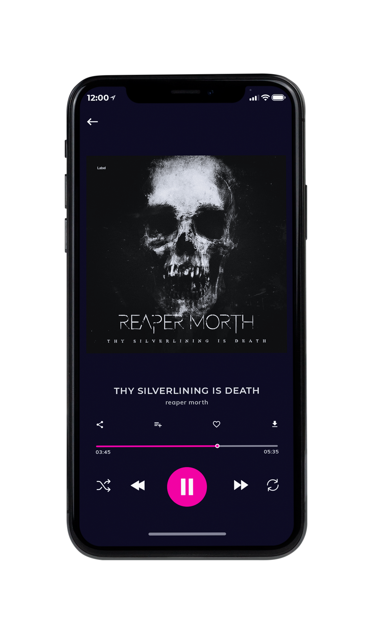 Tablet view of Premade Heavy Metal & Gothic Metal Album Cover - Cod Gray #6862 | AlbumArtZone*