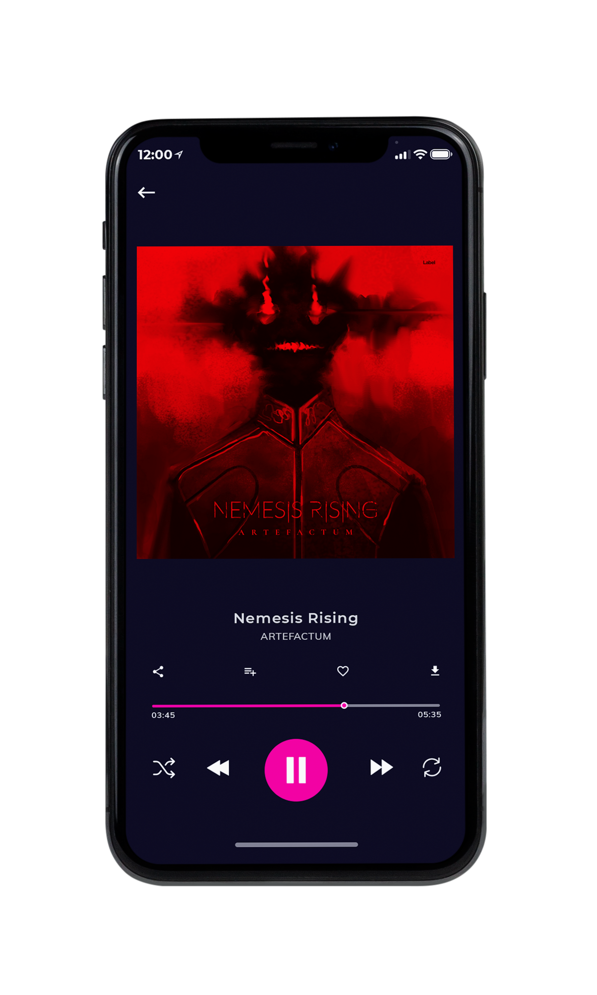 Tablet view of Premade Heavy Metal & Gothic Metal Album Cover - Monza #6877 | AlbumArtZone*