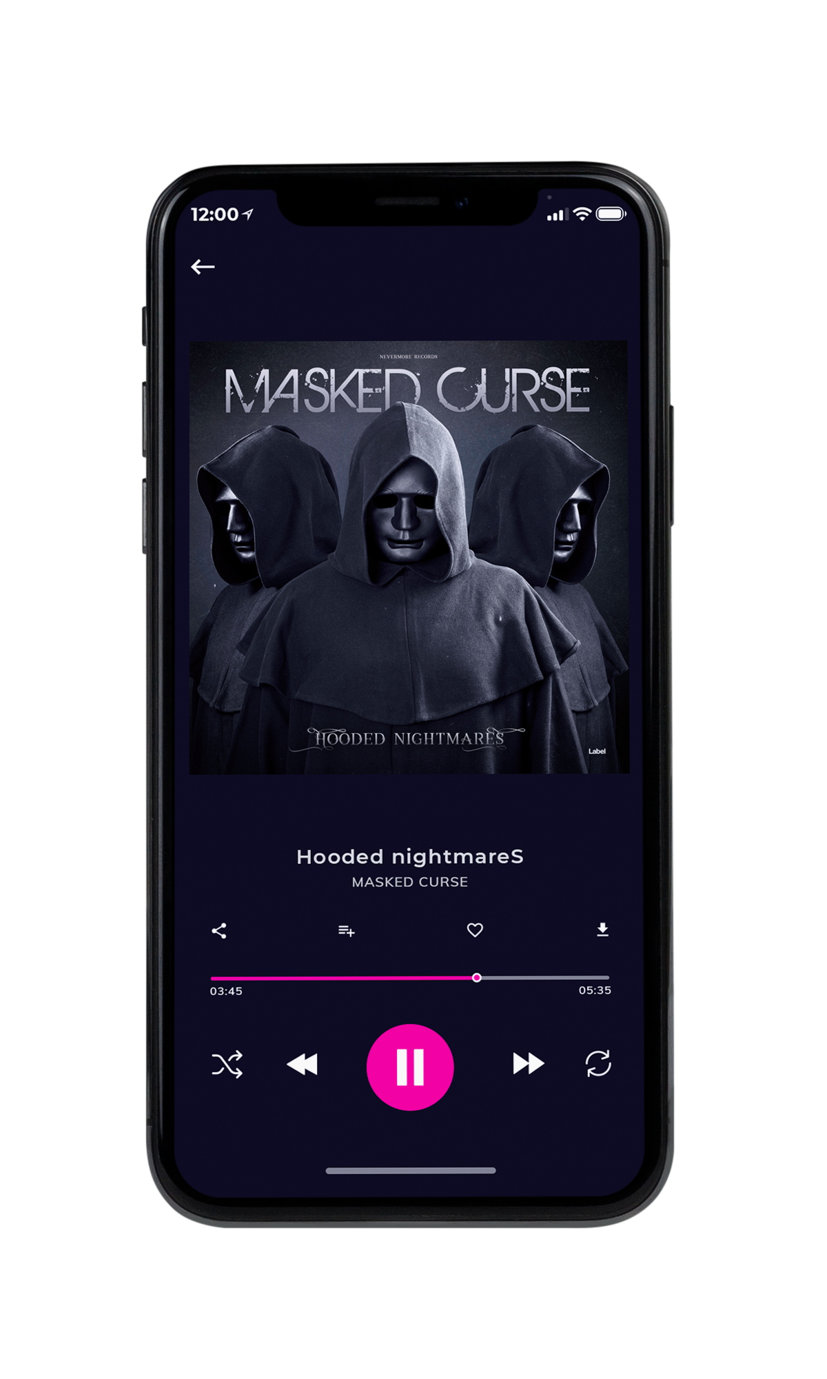 Tablet view of Premade Heavy Metal & Gothic Metal Album Cover - Charade #6878 | AlbumArtZone*