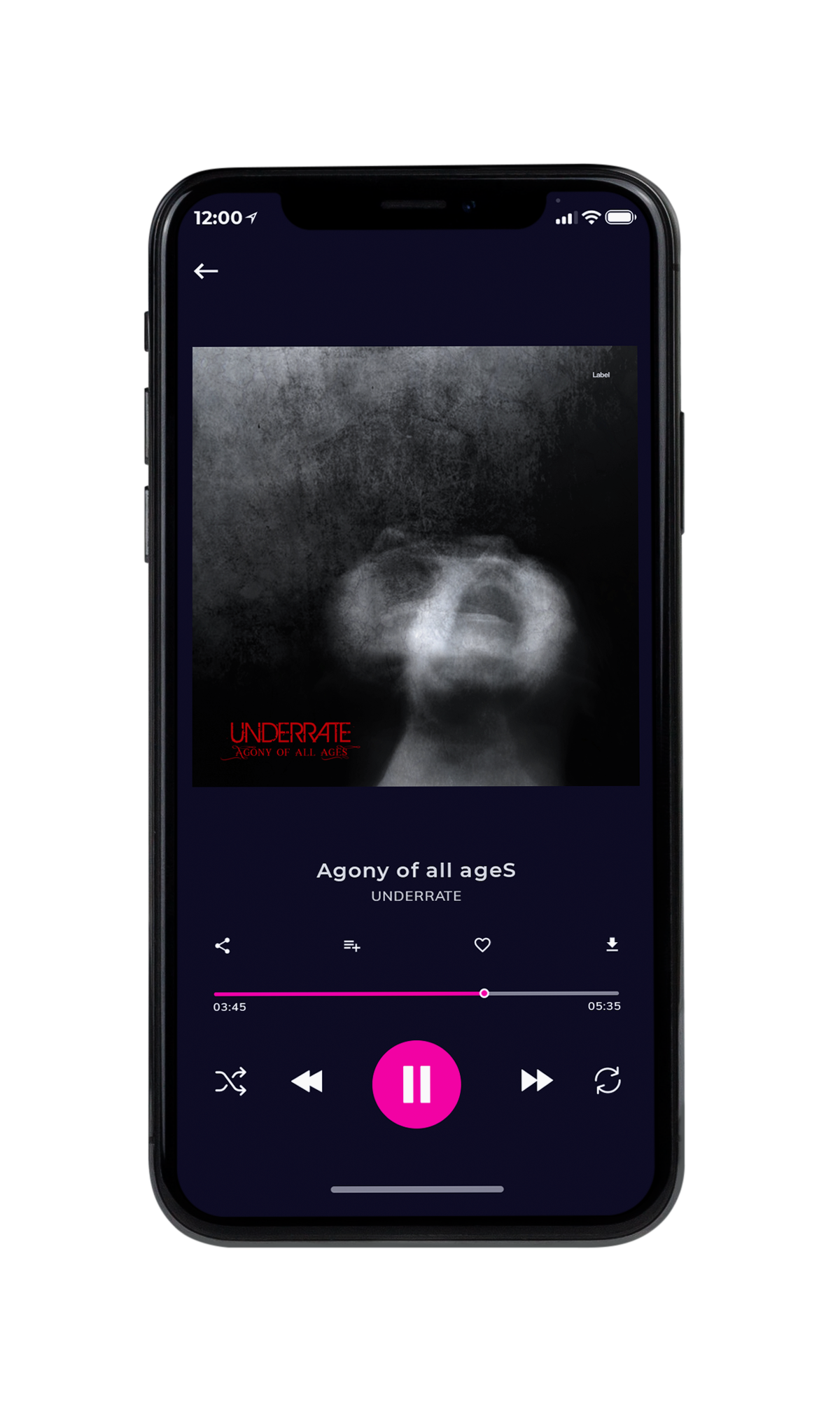 Tablet view of Premade Heavy Metal & Gothic Metal Album Cover - Mine Shaft #6879 | AlbumArtZone*