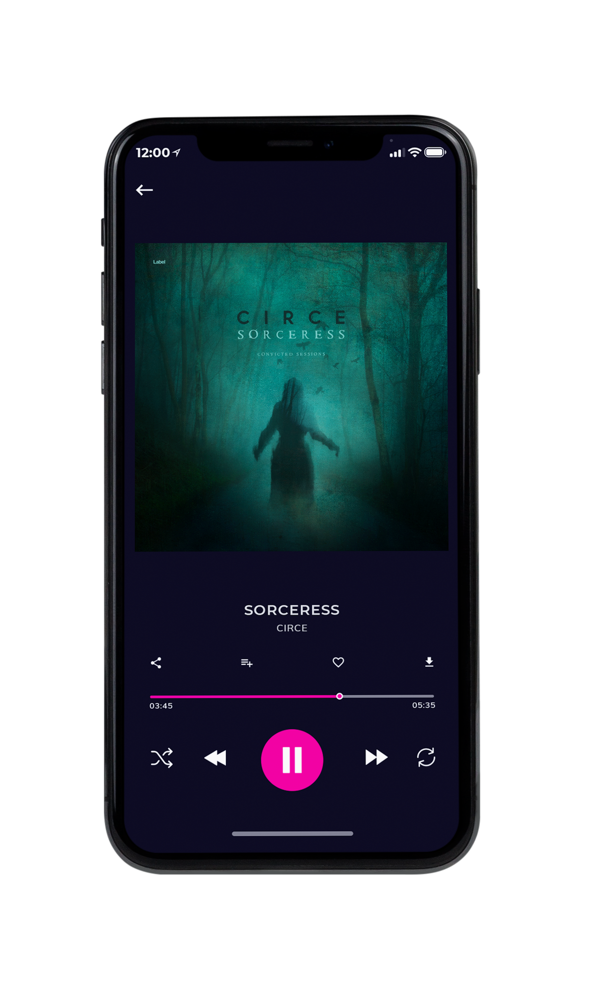 Tablet view of Premade Heavy Metal & Gothic Metal Album Cover - Timber Green #6894 | AlbumArtZone*