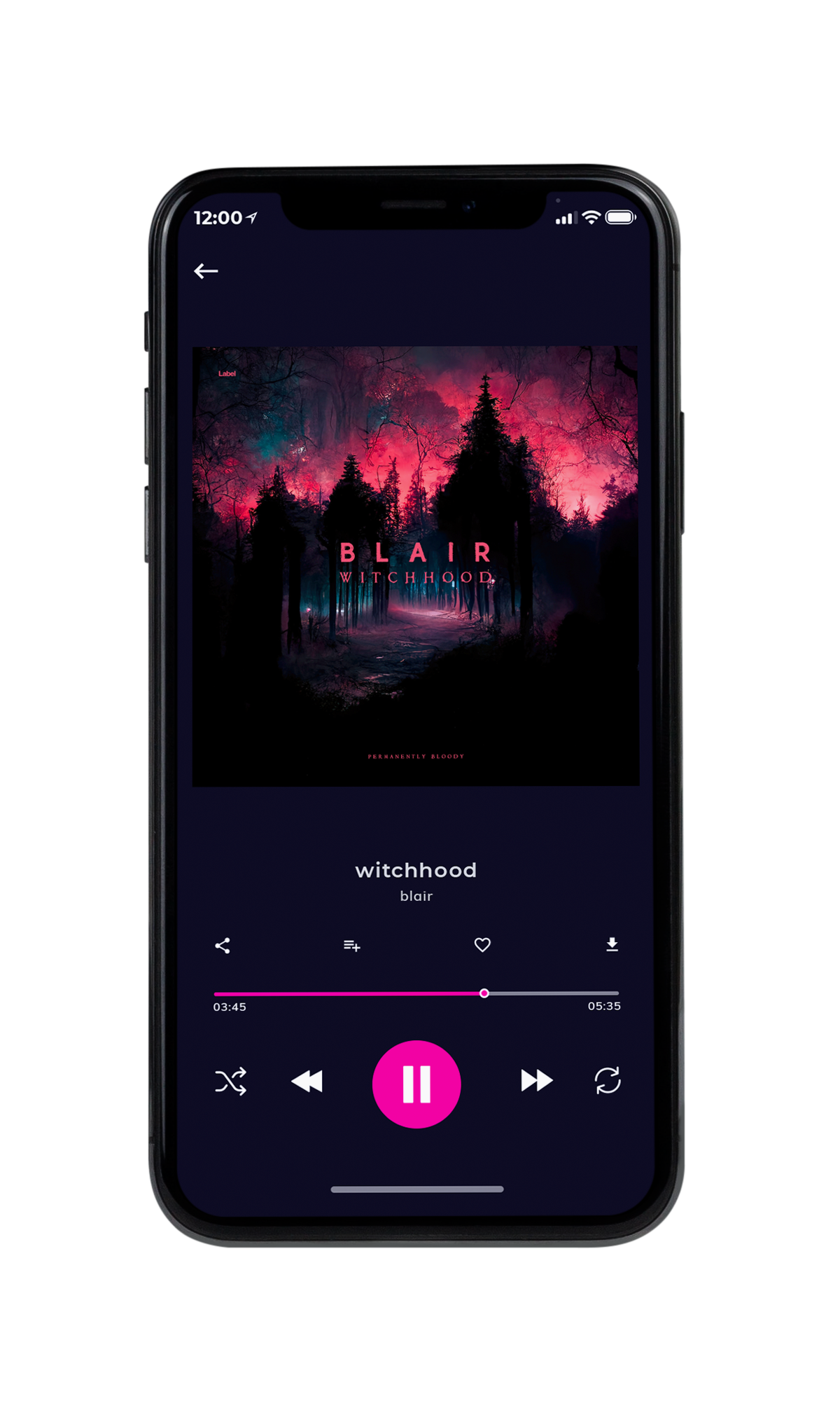 Tablet view of Premade Heavy Metal & Gothic Metal Album Cover - Blush #6895 | AlbumArtZone*