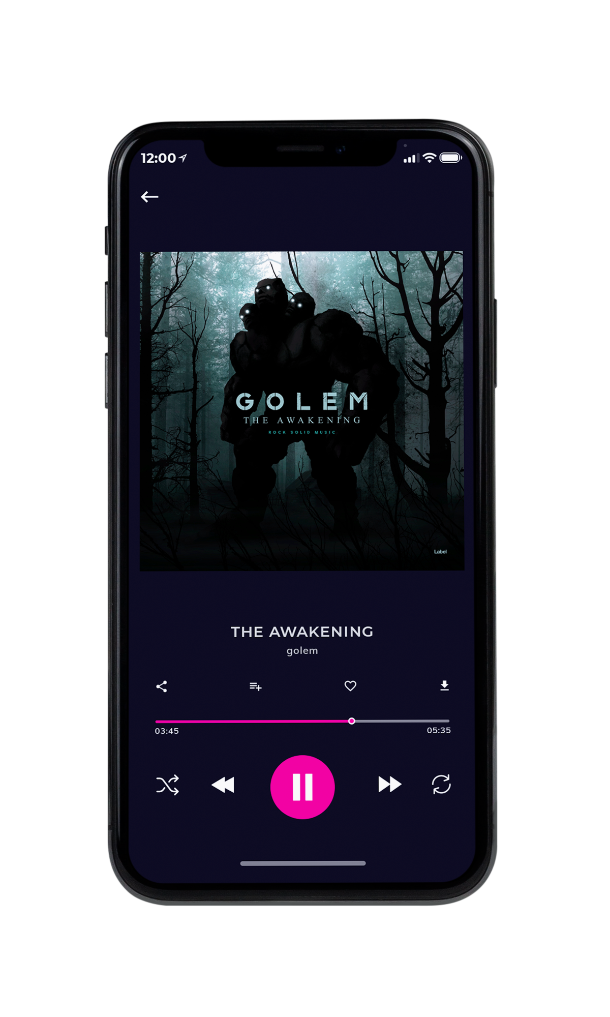 Tablet view of Premade Heavy Metal & Gothic Metal Album Cover - Woodsmoke #6905 | AlbumArtZone*
