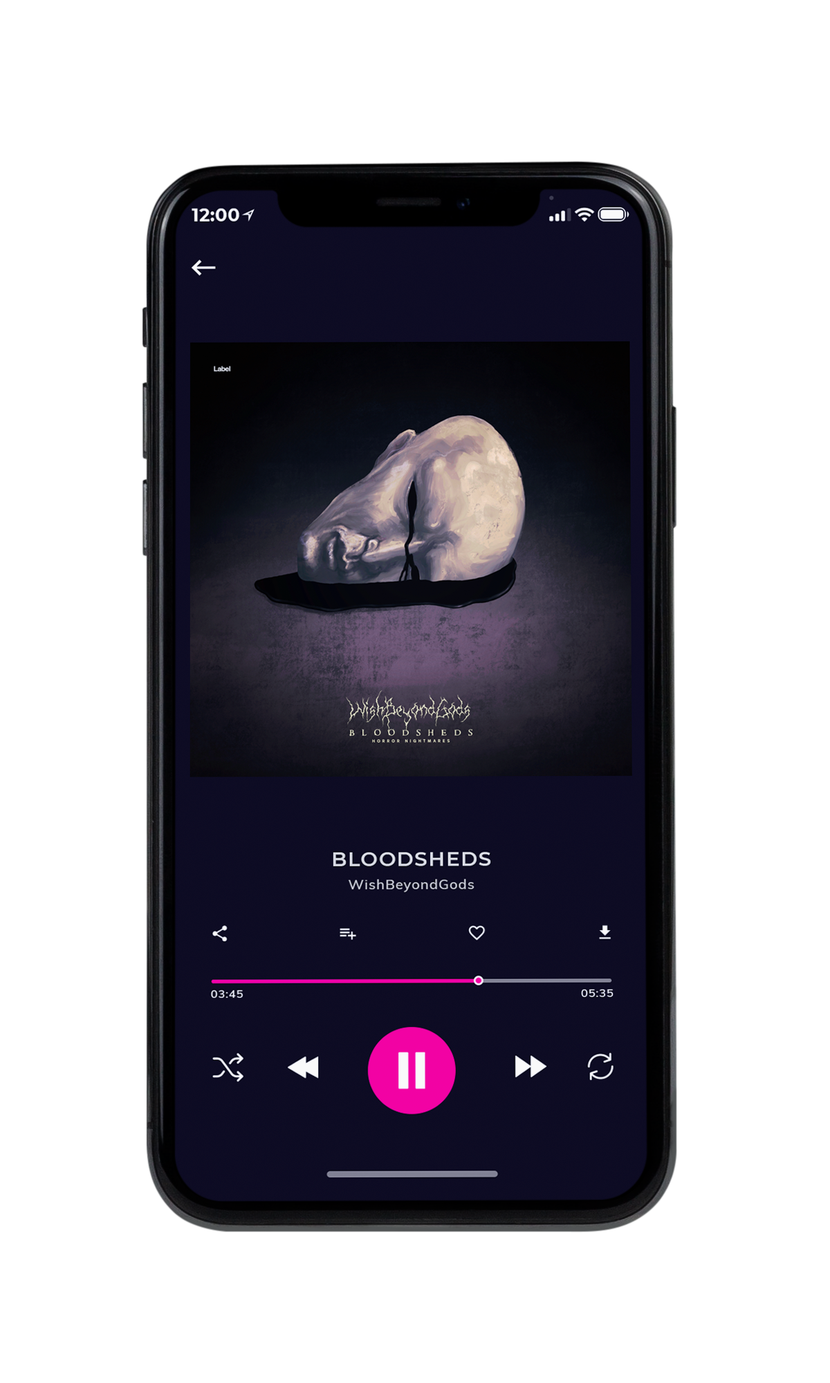 Tablet view of Premade Heavy Metal & Gothic Metal Album Cover - Woodsmoke #6914 | AlbumArtZone*