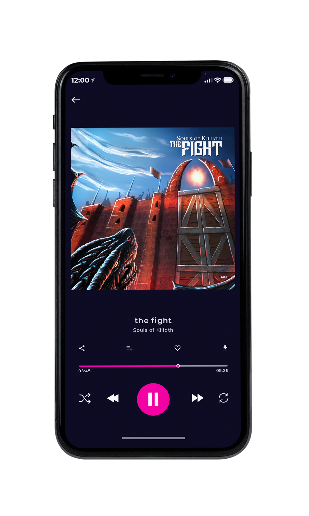 Tablet view of Premade Heavy Metal & Gothic Metal Album Cover - Thunder #6933 | AlbumArtZone*
