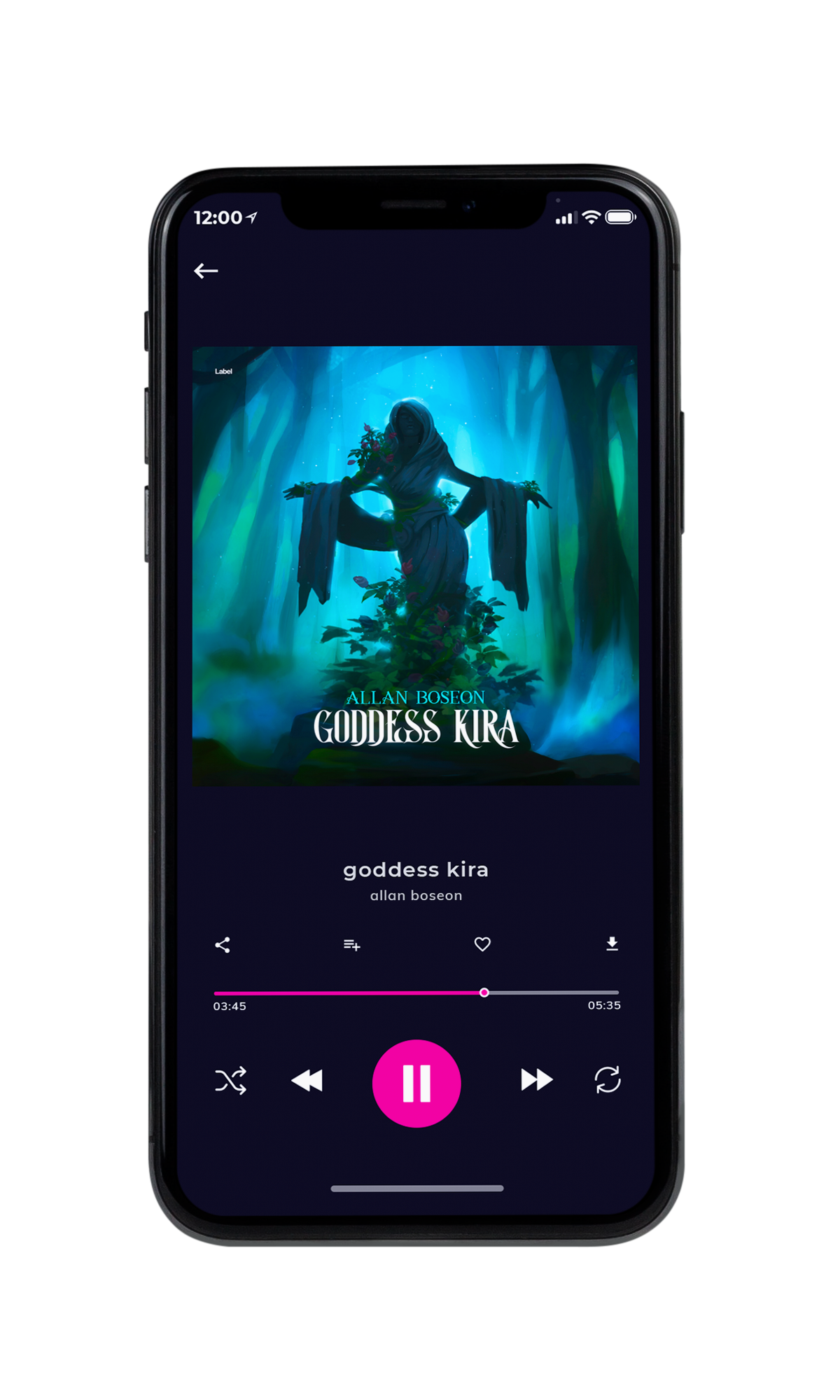 Tablet view of Premade Podcast Album Cover - Elephant #6938 | AlbumArtZone*