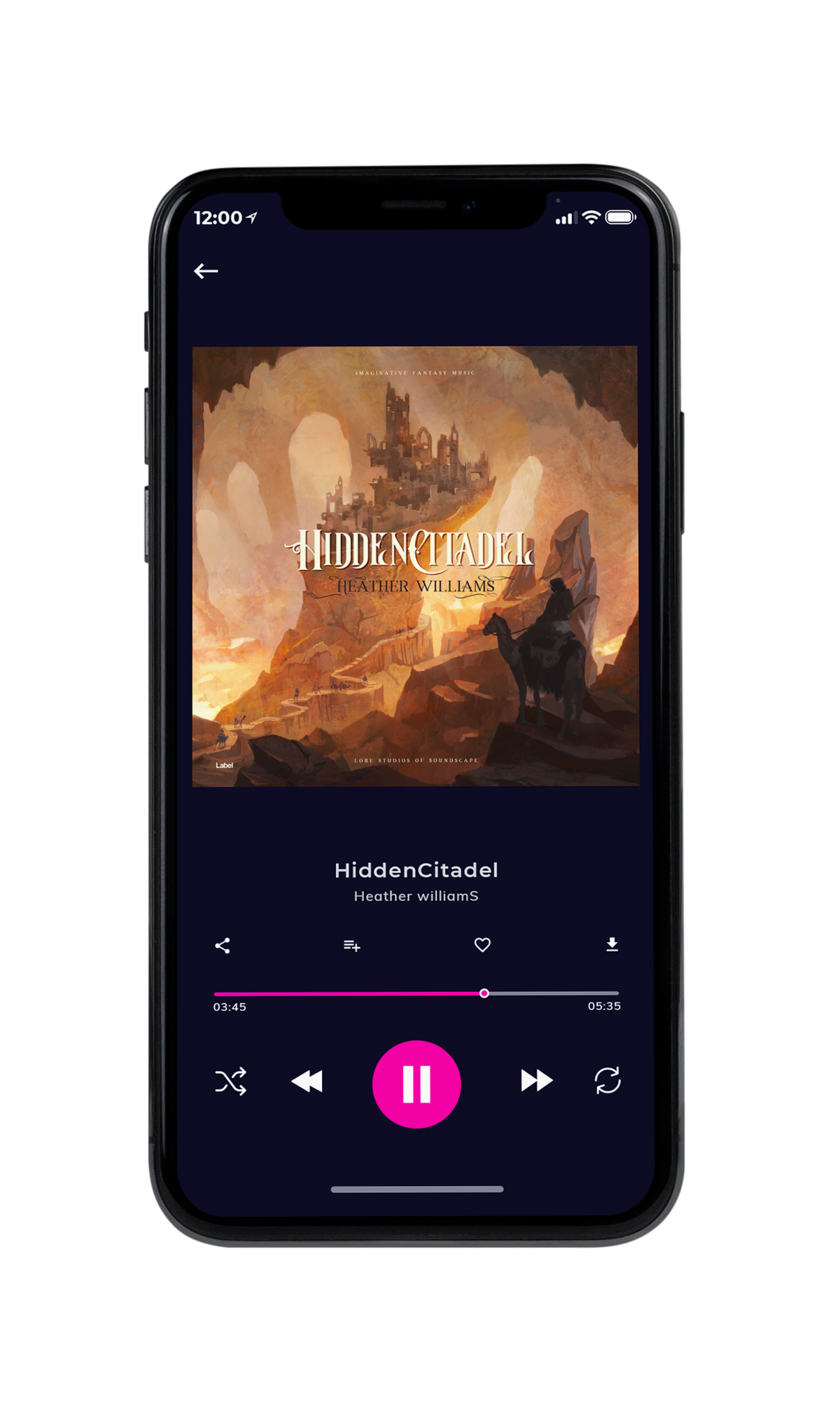 Tablet view of Premade Podcast Album Cover - Driftwood #6944 | AlbumArtZone*