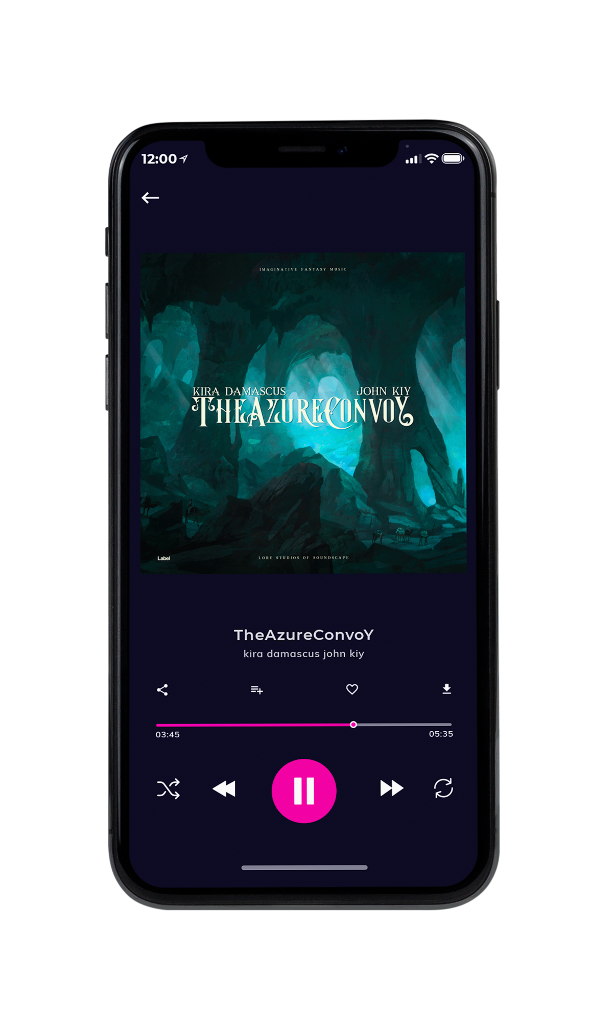 Tablet view of Premade Podcast Album Cover - Timber Green #6945 | AlbumArtZone*