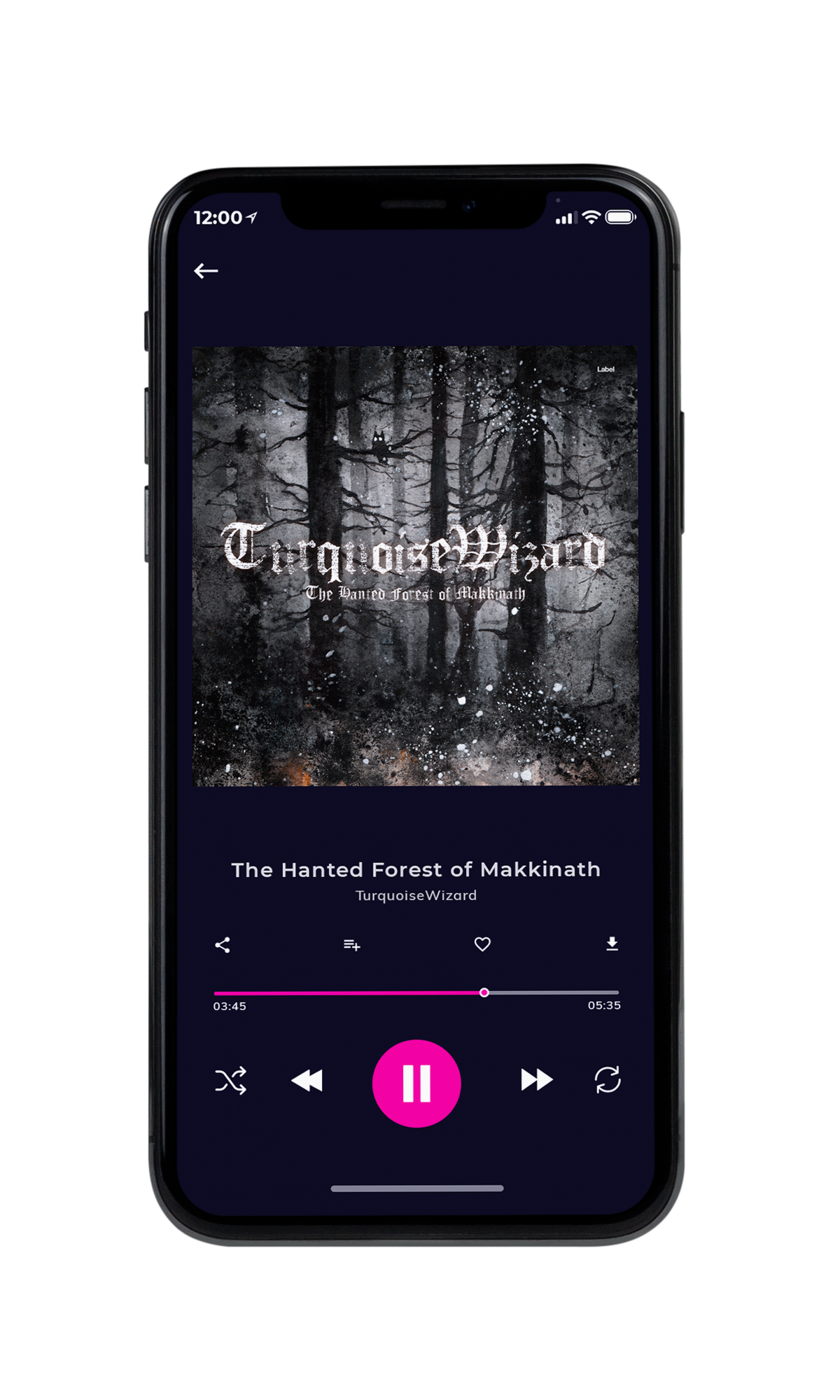 Tablet view of Premade Heavy Metal & Gothic Metal Album Cover - Thunder #6954 | AlbumArtZone*