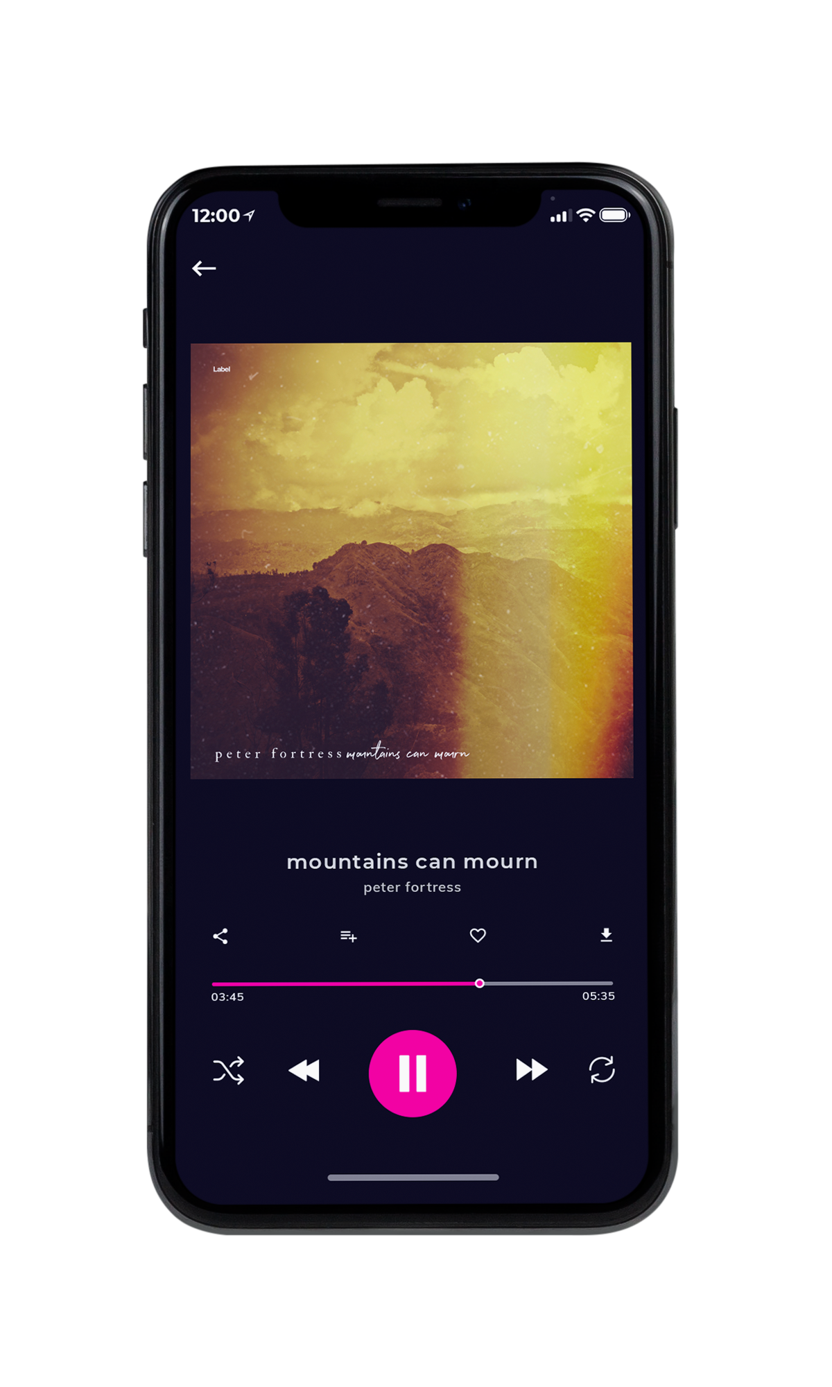 Tablet view of Premade Country & Acoustic Album Cover - Laser #7008 | AlbumArtZone*