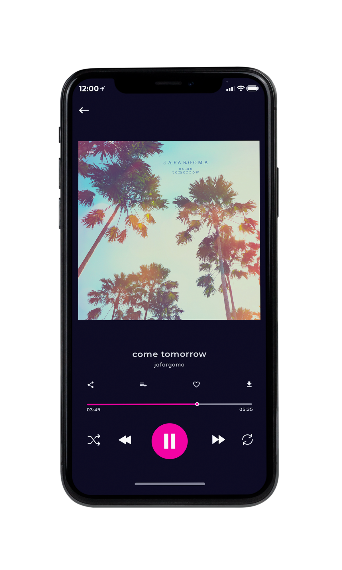 Tablet view of Premade Summer Hits Album Cover - Pale Leaf #7017 | AlbumArtZone*