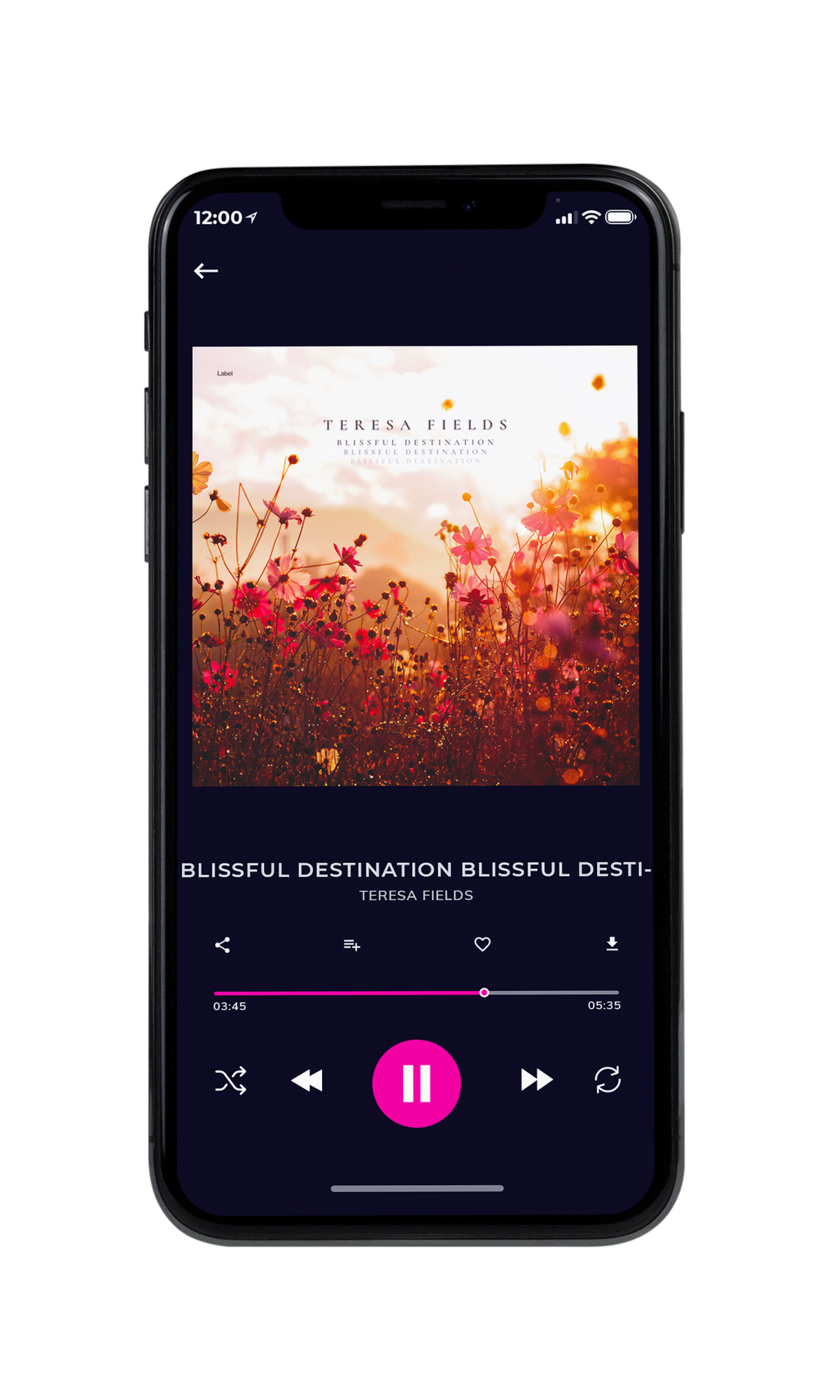 Tablet view of Premade Electronica & Ambient Album Cover - Linen #7048 | AlbumArtZone*