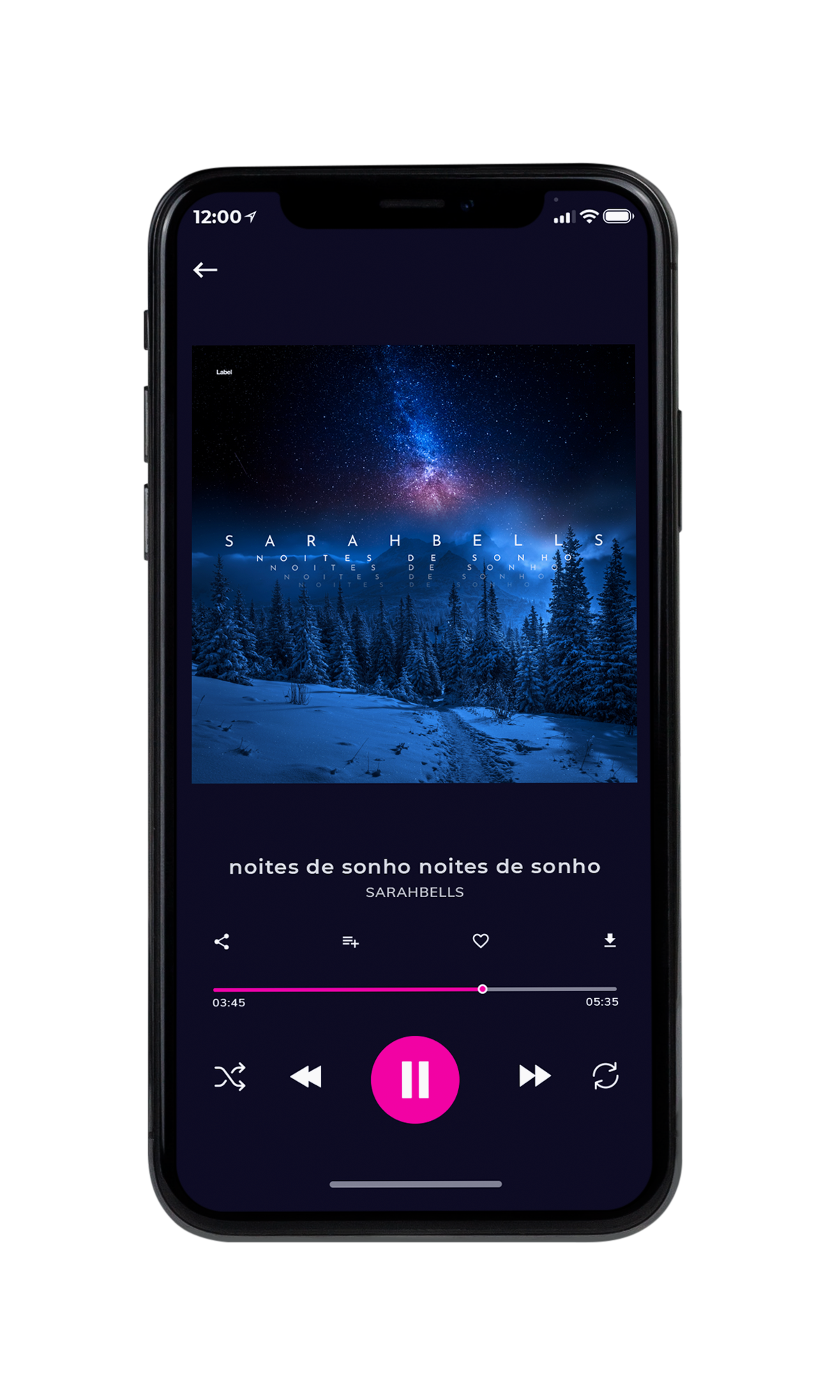 Tablet view of Premade Contemporary Music Album Cover - Blue Zodiac #7049 | AlbumArtZone*